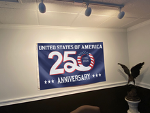 Load image into Gallery viewer, USA 250 Anniversary Celebration Flag