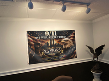 Load image into Gallery viewer, 9/11 25 Years of Remembrance Eagle Flag