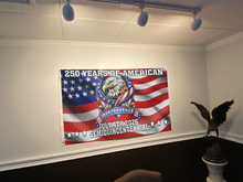 Load image into Gallery viewer, 250 Years of American Independence Flag