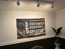 Load image into Gallery viewer, Remember Everyone Deployed USA Flag