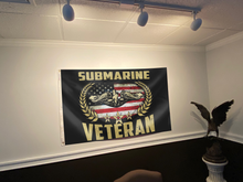 Load image into Gallery viewer, U.S. Submarine Veteran Flag