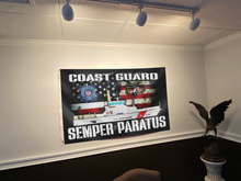 Load image into Gallery viewer, Coast Guard USA Flag