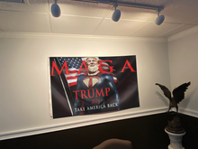 Load image into Gallery viewer, MAGA Super Trump 2024 Flag