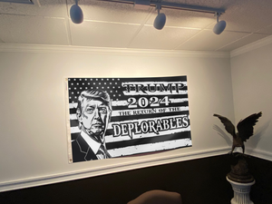 Trump 2024 The Return of the Deplorables Flag