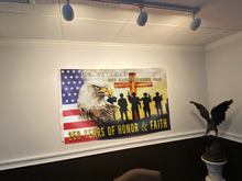 Load image into Gallery viewer, U.S. Veteran One Nation Under God Flag