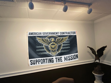 Load image into Gallery viewer, American Government Contractor Flag