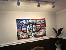 Load image into Gallery viewer, Law and Order FAFO Tactical USA Flag
