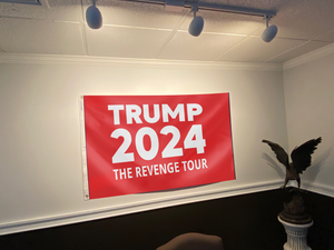 Trump 2024 The Revenge Tour Flag