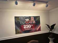 Load image into Gallery viewer, Celebrating America's 250th Flag