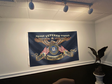 Load image into Gallery viewer, 1965 - 1971 Coast Guard Veteran Flag