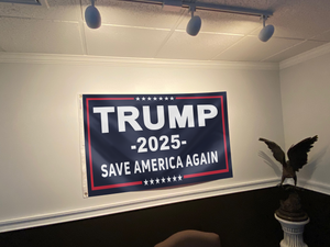 TRUMP Save America Again 2025 Flag