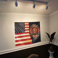Load image into Gallery viewer, Fire Rescue Honor Flag