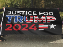 Load image into Gallery viewer, Justice for Trump Flag