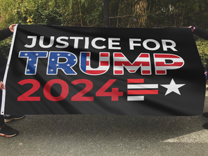 Justice for Trump Flag