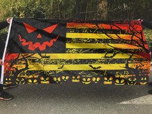 Load image into Gallery viewer, Scary Halloween Pumpkin Flag