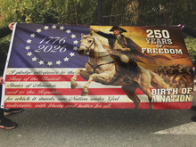 Load image into Gallery viewer, 250 Years of Freedom - Birth of a Nation Flag