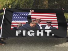 Load image into Gallery viewer, Fight TRUMP Flag