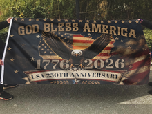 Load image into Gallery viewer, God Bless America 1776-2026 Flag