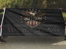 Load image into Gallery viewer, Black Banner of Liberty - We The People Flag