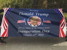 Load image into Gallery viewer, Donald Trump Inauguration Day Flag