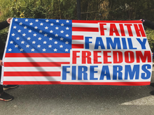 Load image into Gallery viewer, Four Freedoms USA Flag