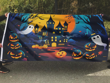 Load image into Gallery viewer, Scary Halloween Pumpkin Flag