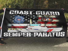 Load image into Gallery viewer, Coast Guard USA Flag