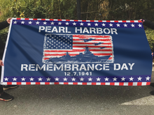 Load image into Gallery viewer, Remembrance Day - Pearl Harbor 12.7.1941 Flag
