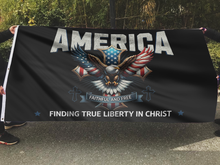 Load image into Gallery viewer, America Faithful and Free Flag