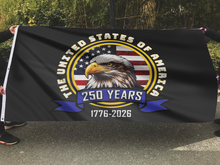 Load image into Gallery viewer, The United States of America 250 Years Eagle Flag