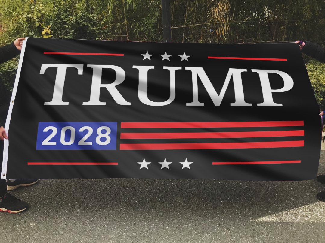 Trump Colors Trump 2028 Stars Flag – Respect The Look