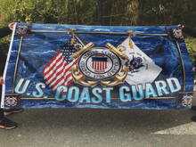 Load image into Gallery viewer, U.S. Coast Guard Blue Water Flag
