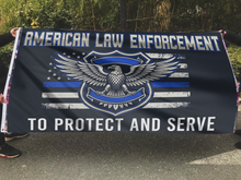 Load image into Gallery viewer, American Law Enforcement Flag