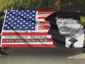 Trump USA Shadow Flag