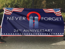 Load image into Gallery viewer, Never Forget 24th Anniversary Flag