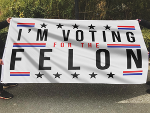 I'm Voting For The Felon Flag