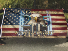 Load image into Gallery viewer, USA Eagle 25 Years Later Flag