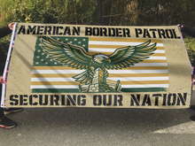 Load image into Gallery viewer, American Border Patrol Eagle Flag