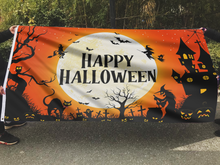 Load image into Gallery viewer, Happy Halloween Flag