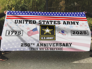 Army 250th Anniversary Flag