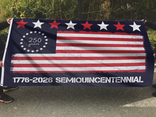 Load image into Gallery viewer, 250 Years of Freedom Stars Flag