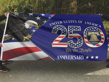 Load image into Gallery viewer, USA 250 We The People Anniversary Flag