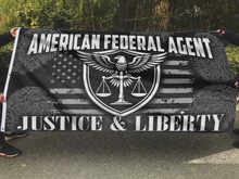 Load image into Gallery viewer, American Federal Agent Flag