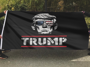 Trump Vintage American Sunglasses Mugshot Flag