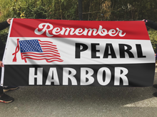 Load image into Gallery viewer, Remember Pearl Harbor USA Flag