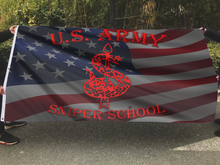 Load image into Gallery viewer, U.S. Army Sniper School Flag