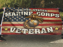 Load image into Gallery viewer, United States USMC Patriotic Military Flag