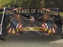 Load image into Gallery viewer, Freedom Since 1776 Eagle Flag