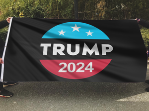 Trump 2024 (3 Stars) Flag
