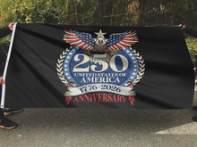 Load image into Gallery viewer, USA 250th Anniversary Patriotic Eagle Flag